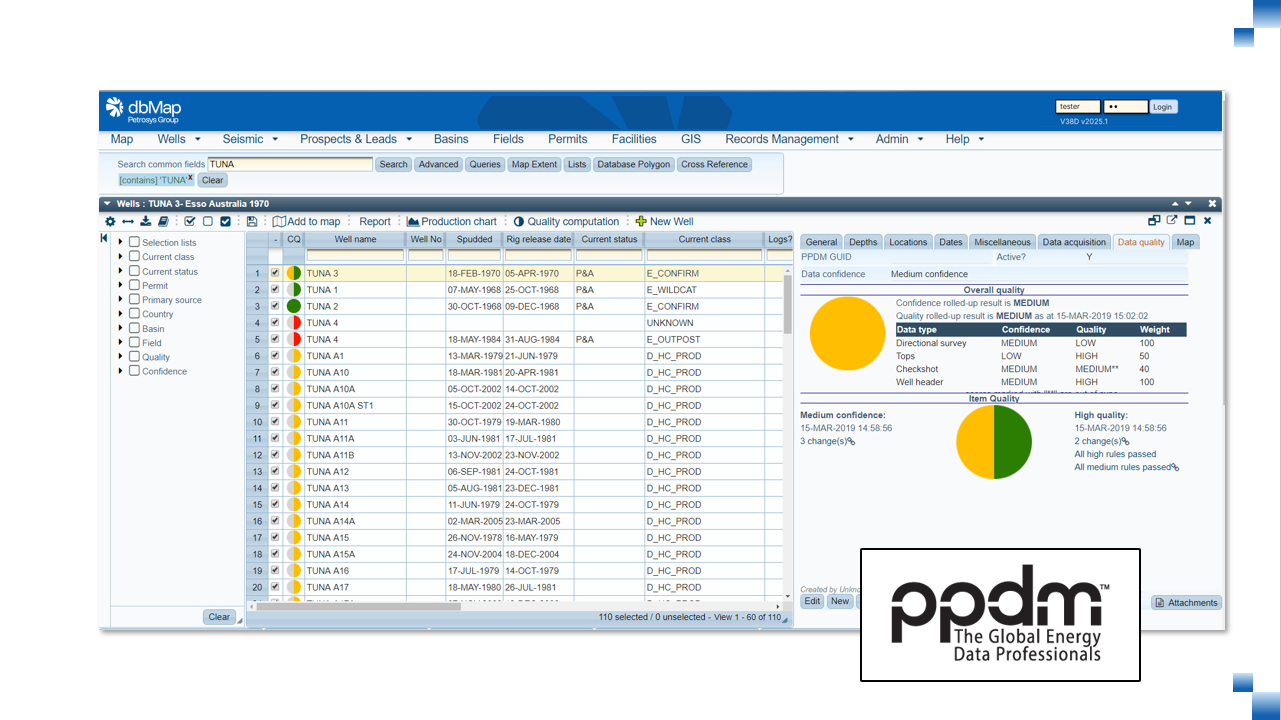 dbMap Gold Standard PPDM